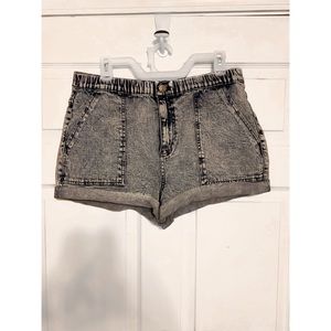 Wild Fable- Light Washed Cuffed Denim Jean Shorts